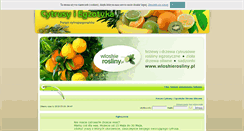 Desktop Screenshot of cytrusy.net.pl