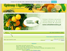 Tablet Screenshot of cytrusy.net.pl